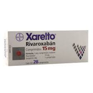 Xarelto 15 mg ( Rivaroxaban ) 42 tablets